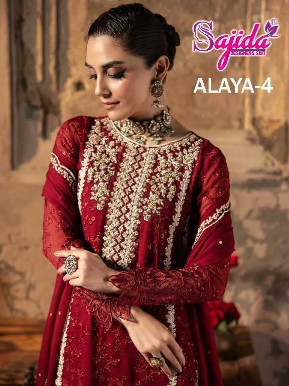 Sajida Alaya Vol-4 Wholesale Indian Pakistani Salwar Suits