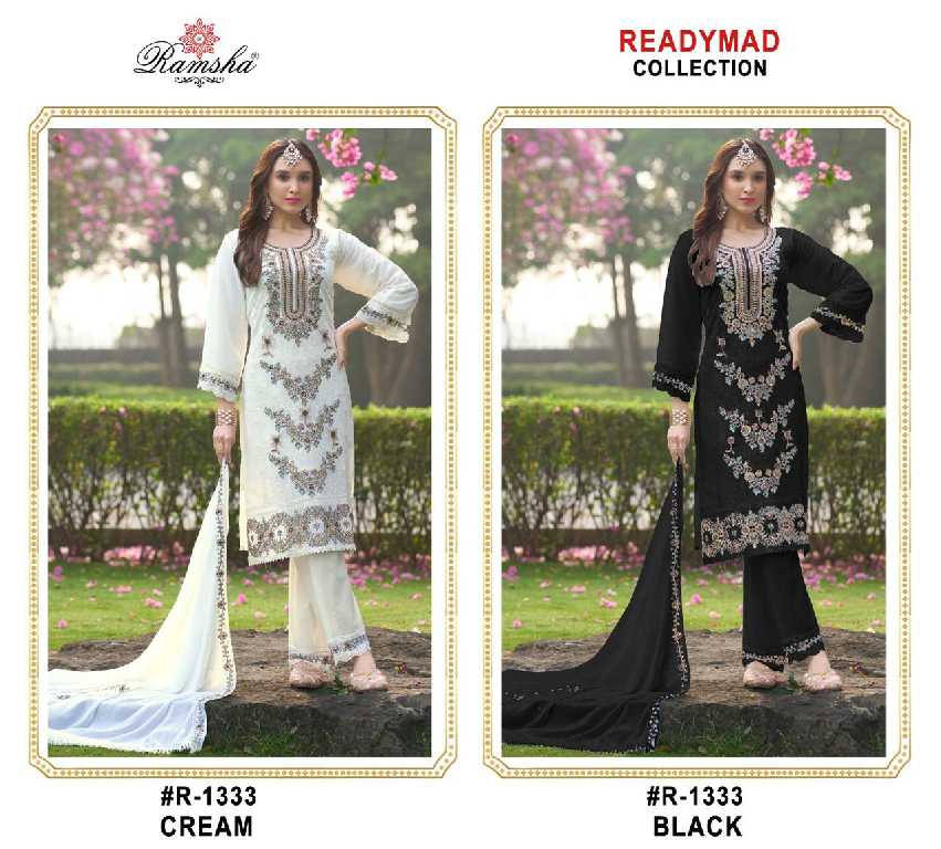 Ramsha R-1333 Wholesale Readymade Indian Pakistani Suits