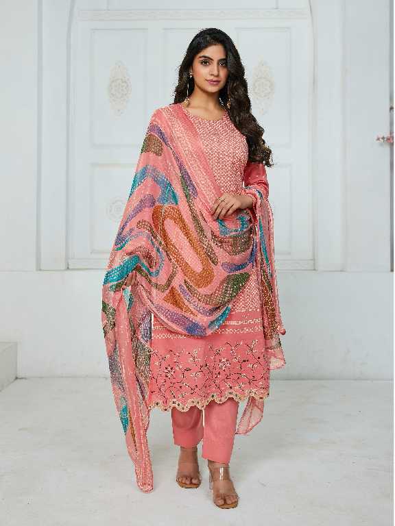 Ibiza Galexy Wholesale Pure Cambric With Embroidery Work Salwar Suits