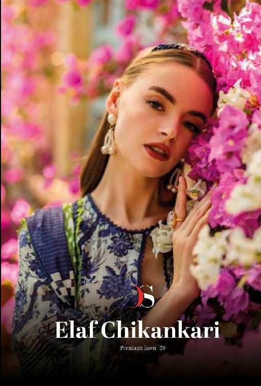 Deepsy Elaf Chikankari Premium Lawn-25 Wholesale Indian Pakistani Suits