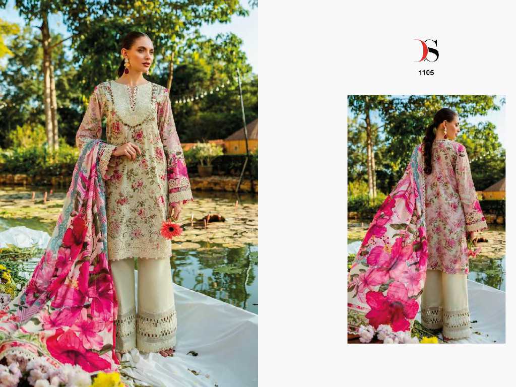 Deepsy Elaf Chikankari Premium Lawn-25 Wholesale Indian Pakistani Suits