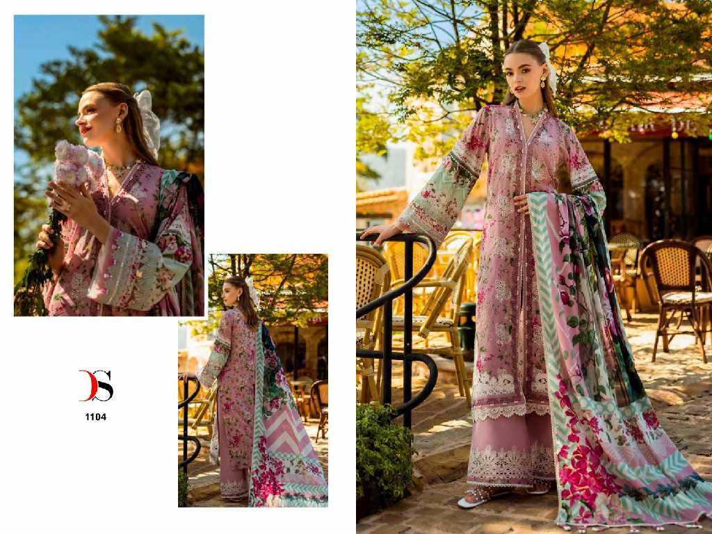 Deepsy Elaf Chikankari Premium Lawn-25 Wholesale Indian Pakistani Suits