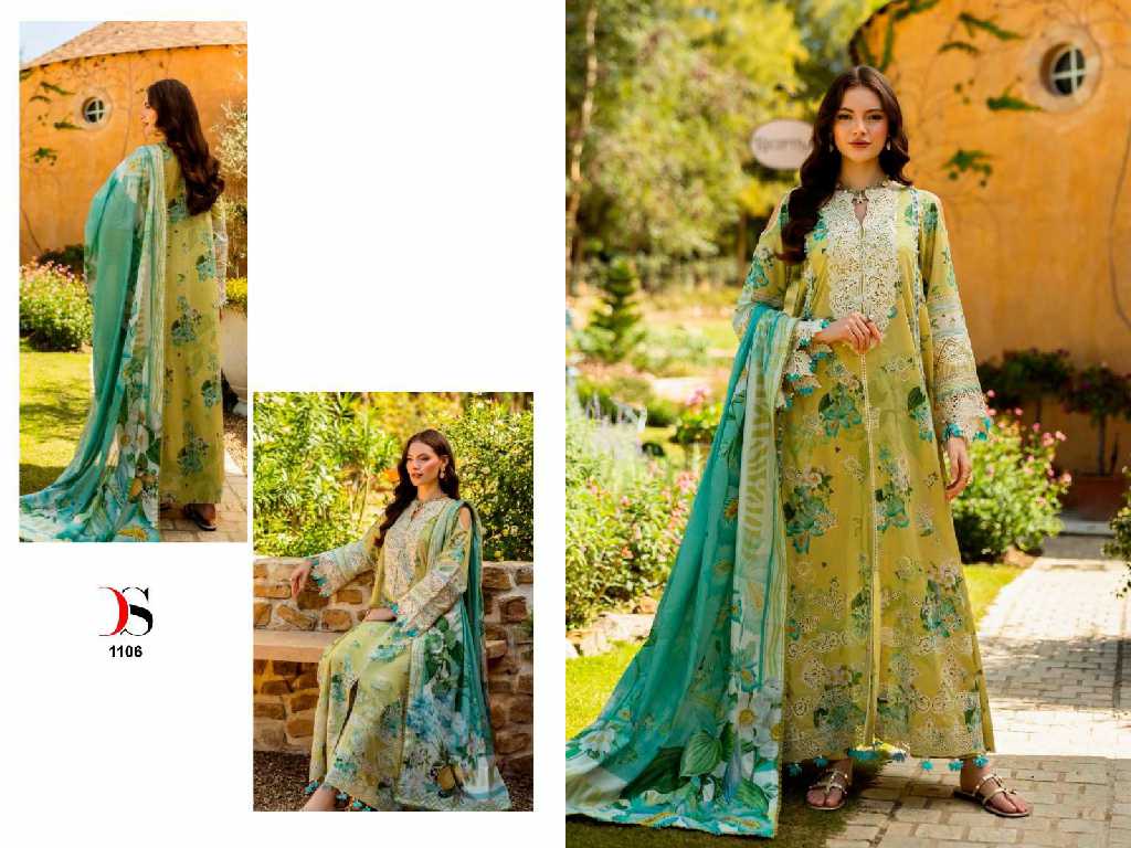 Deepsy Elaf Chikankari Premium Lawn-25 Wholesale Indian Pakistani Suits