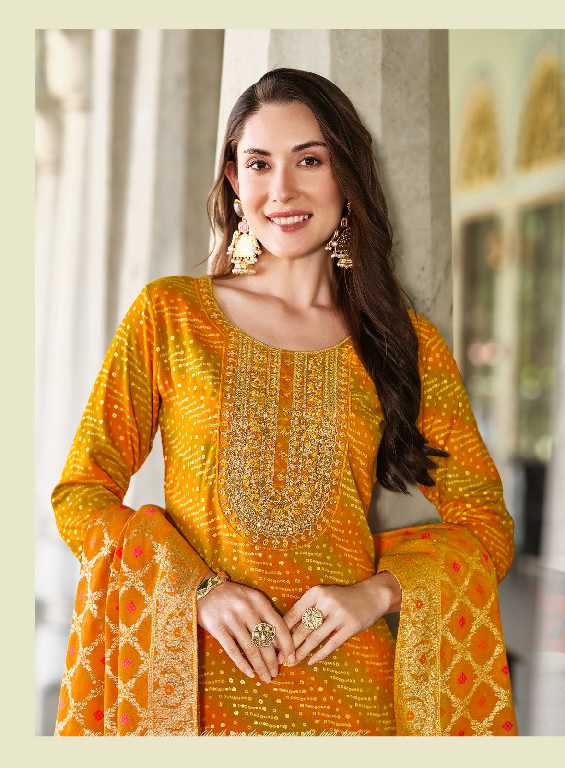 Radhika Lifestyle Sajni Vol-1 Wholesale Kurti With Pant And Dupatta