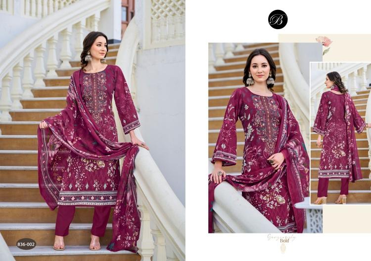 NAIRA VOL 105 BY BELLIZA DESIGNER COTTON PAKISTANI DRESS