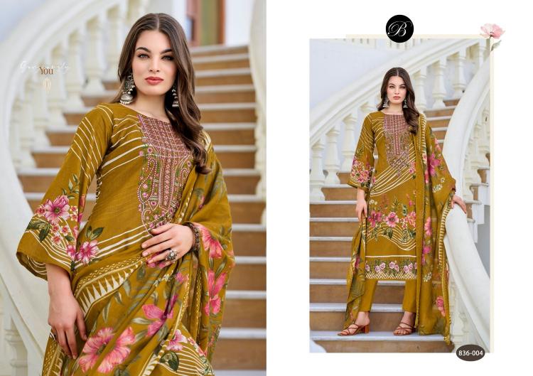 NAIRA VOL 105 BY BELLIZA DESIGNER COTTON PAKISTANI DRESS