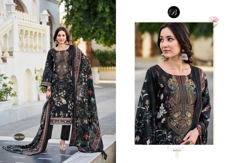 NAIRA VOL 105 BY BELLIZA DESIGNER COTTON PAKISTANI DRESS