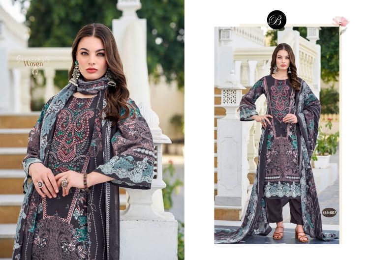 NAIRA VOL 105 BY BELLIZA DESIGNER COTTON PAKISTANI DRESS