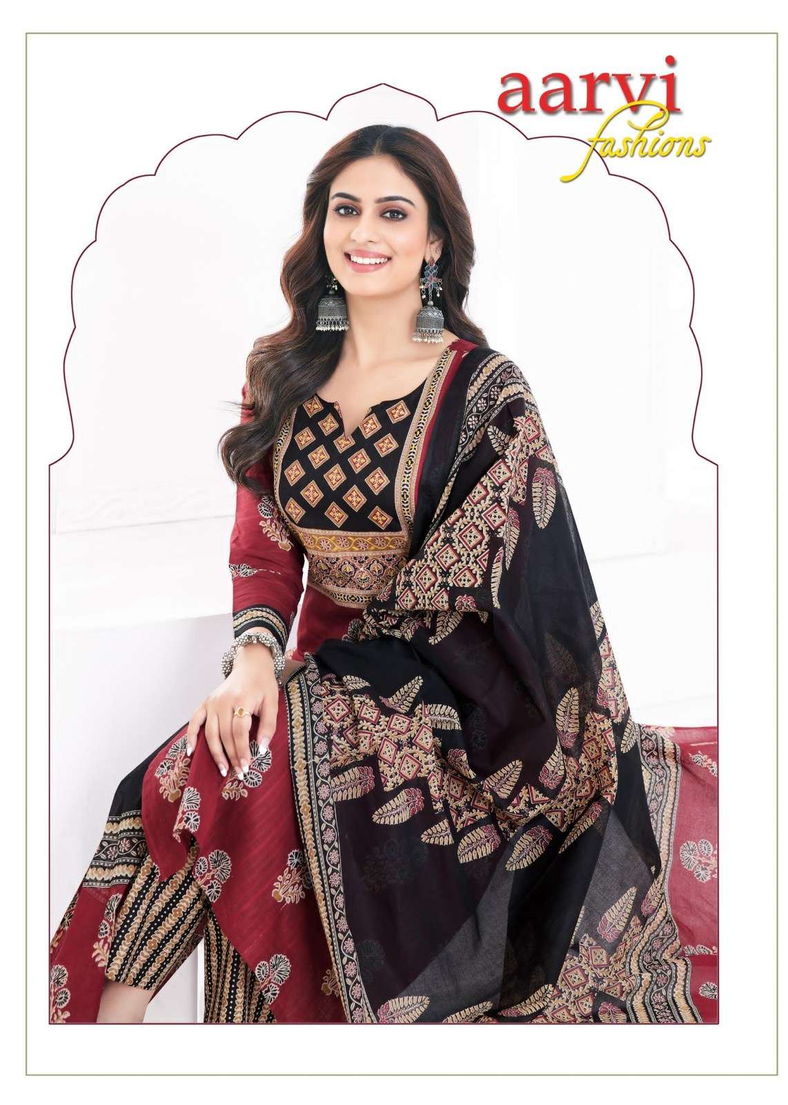 GAMTHI VOL 8 BY AARVI FASHION COTTON READYMADE FANCY SALWAR KAMEEZ ONLINE