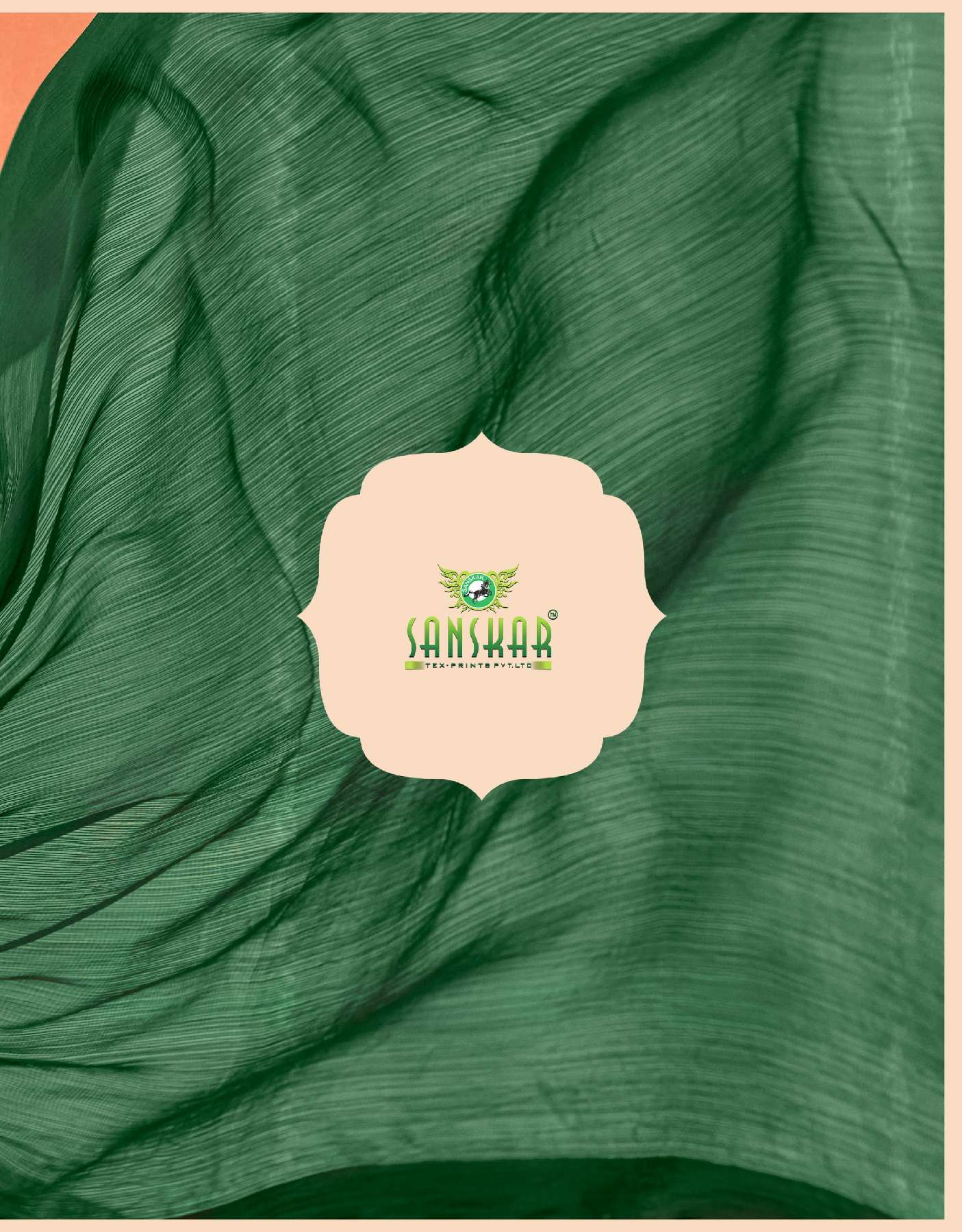 SANSKAR TEX PRINTS SPRING WHOLESALE SARTTIN CHIFFON DIGITAL PRINT WITH EMBROIDERY WOEK SAREES