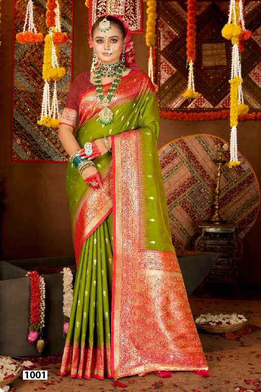 Saroj Laxmi Pujan Silk Vol-2 Wholesale Dual Tone Silk With Rich Pallu Sarees