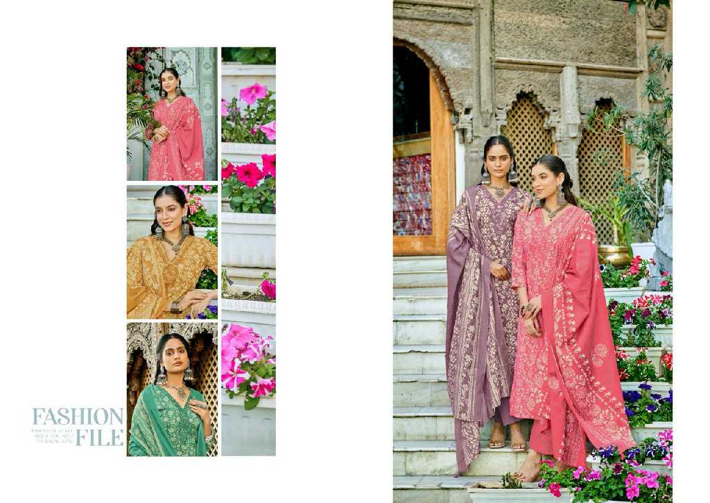 Nishant Zeelmeel Wholesale Pure Lawn With Embroidery Work Dress Material