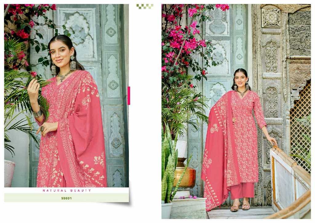 Nishant Zeelmeel Wholesale Pure Lawn With Embroidery Work Dress Material