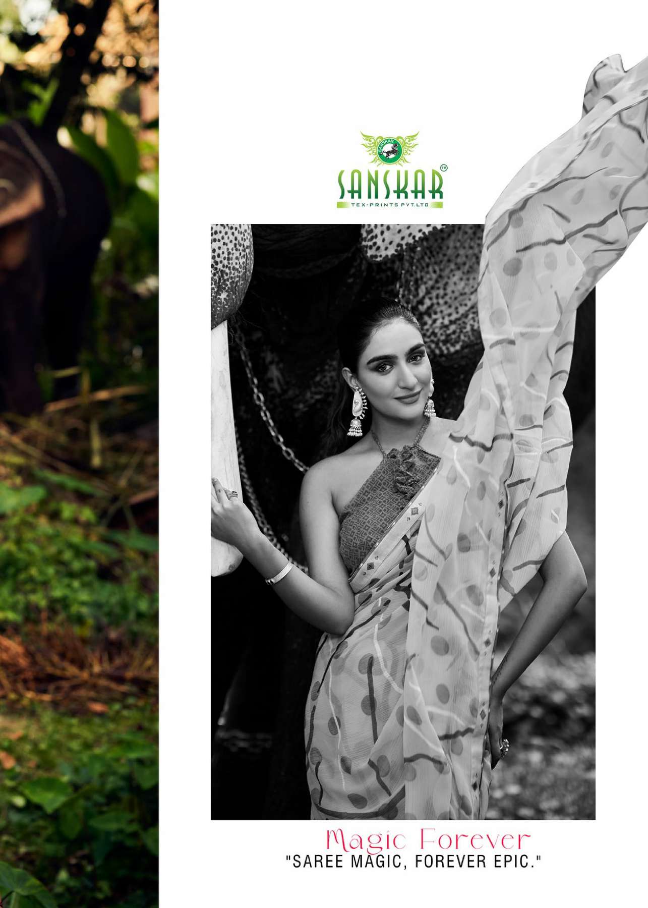 SANSKAR TEX PRINT AUTOGTRAPH WHOLESALE CASUAL SAREES