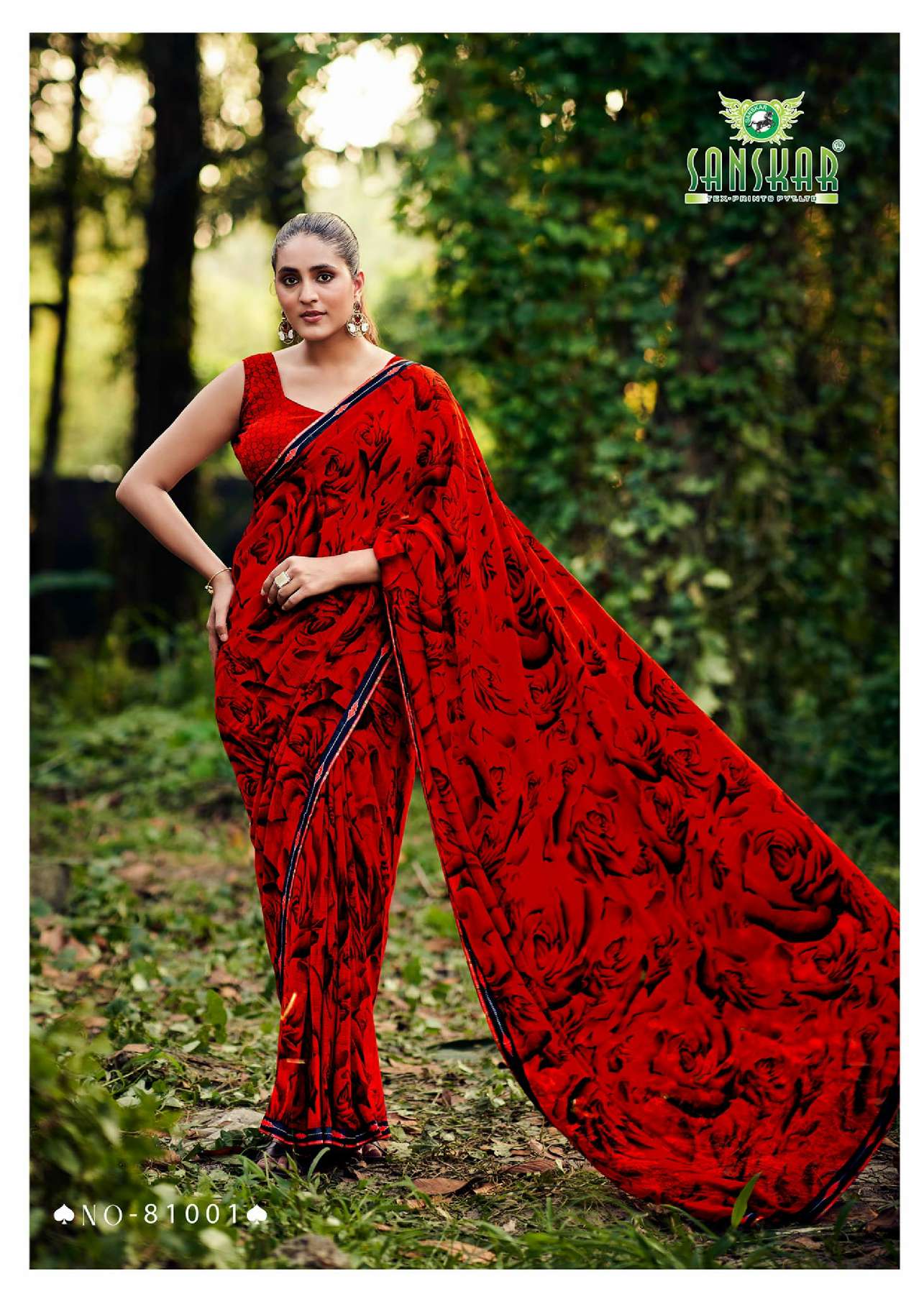 SANSKAR TEX PRINT AUTOGTRAPH WHOLESALE CASUAL SAREES