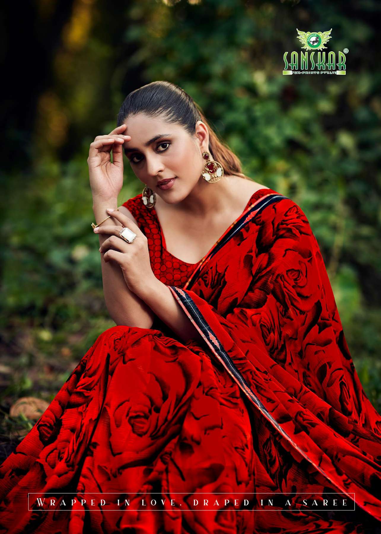 SANSKAR TEX PRINT AUTOGTRAPH WHOLESALE CASUAL SAREES