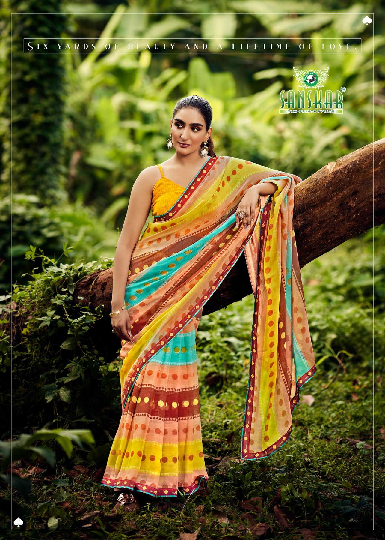 SANSKAR TEX PRINT AUTOGTRAPH WHOLESALE CASUAL SAREES