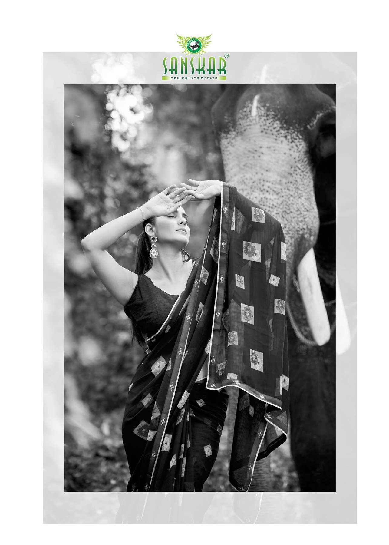 SANSKAR TEX PRINT AUTOGTRAPH WHOLESALE CASUAL SAREES
