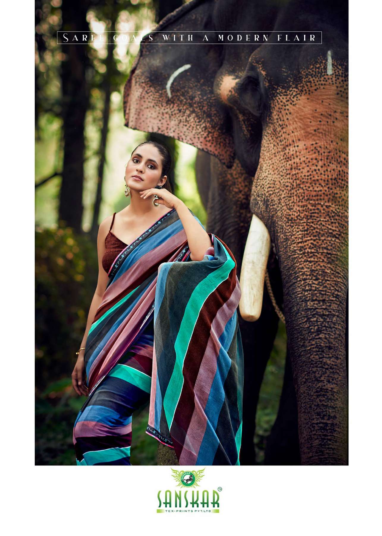 SANSKAR TEX PRINT AUTOGTRAPH WHOLESALE CASUAL SAREES