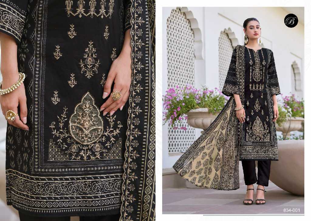 zubiya vol 3 by belliza designer cotton modal pakistani dress material