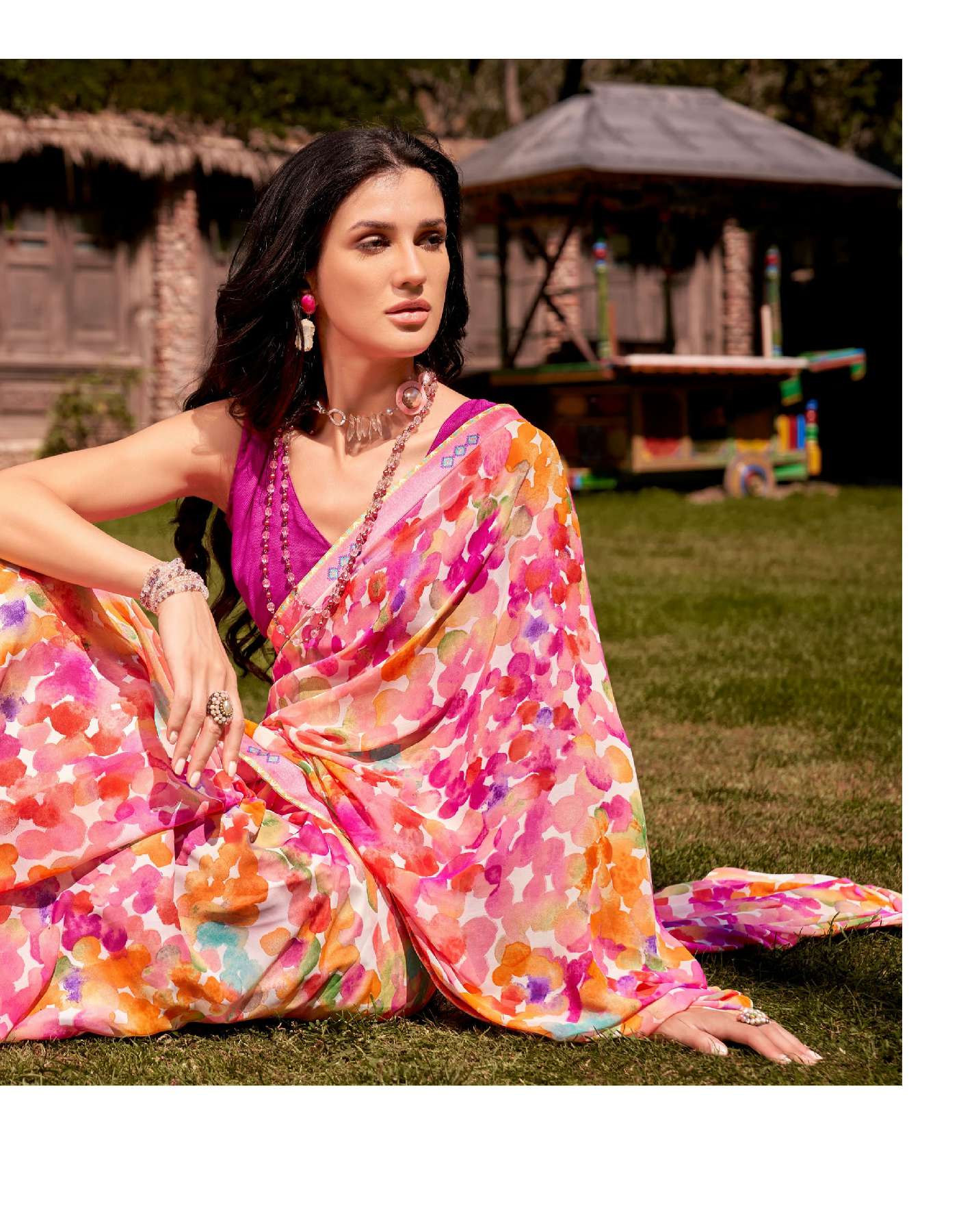 SANSKAR TEX PRINT ISHITA WHOLESALE PRINTED INDIAN SAREES