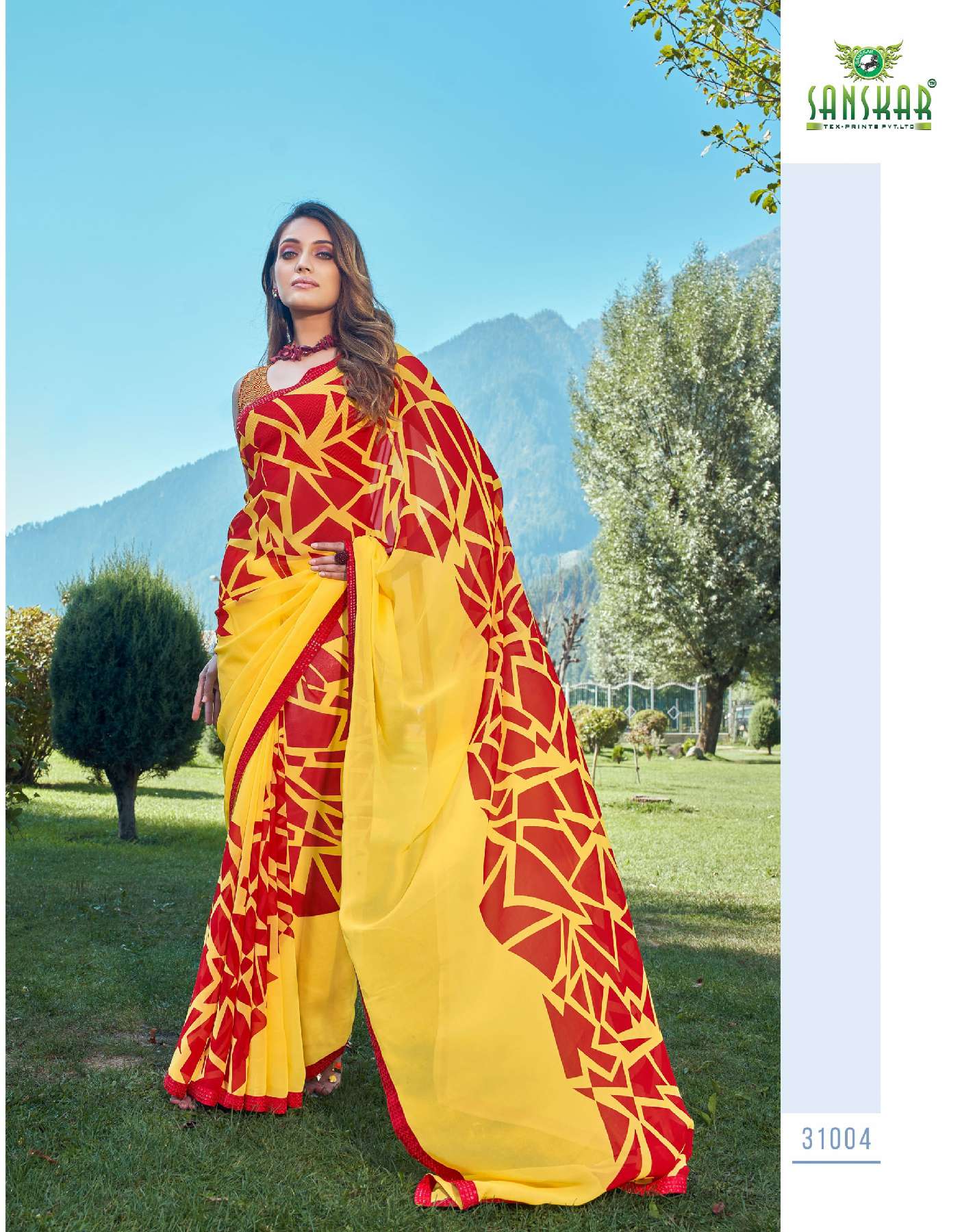 SANSKAR TEX PRINT ISHITA WHOLESALE PRINTED INDIAN SAREES