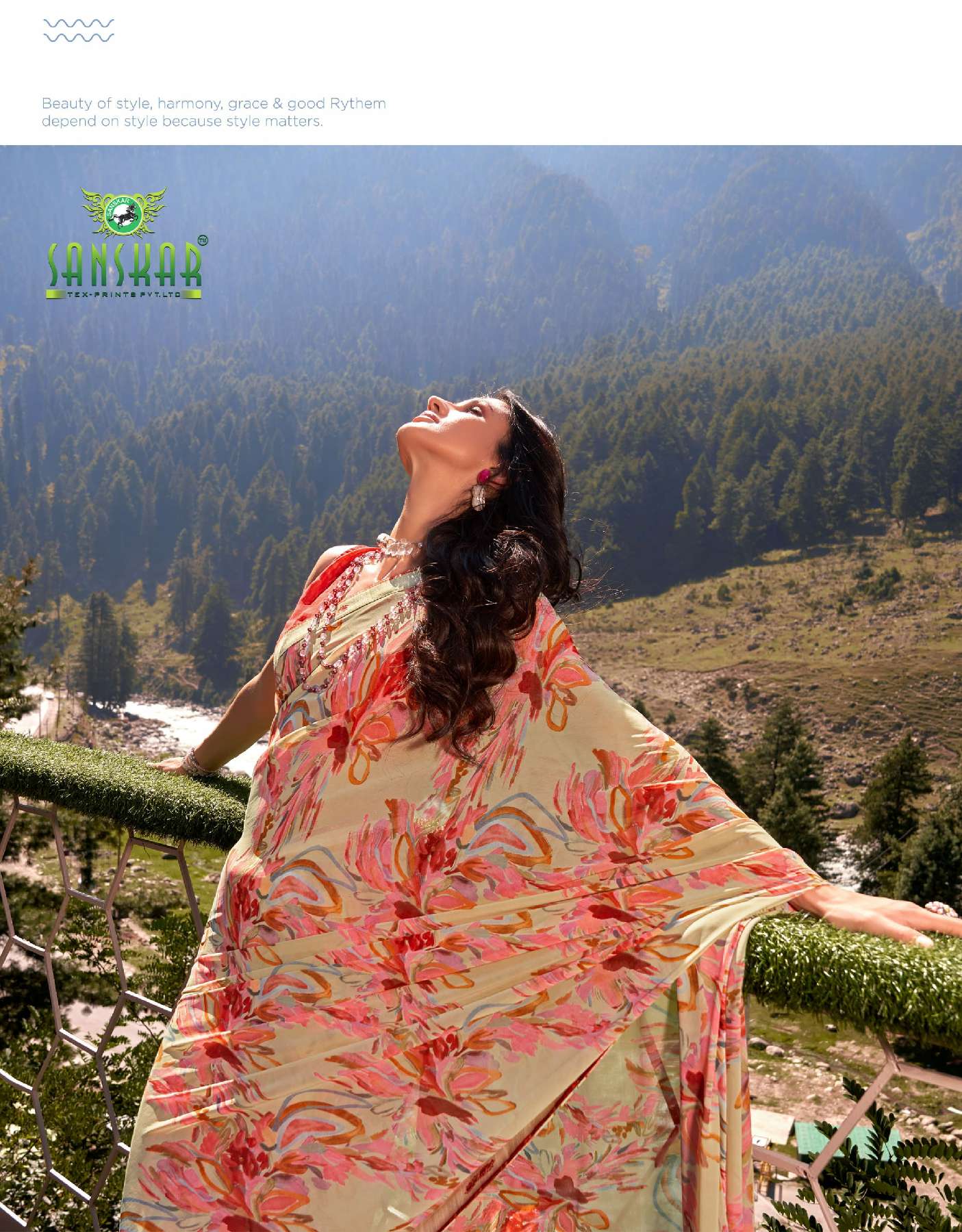 SANSKAR TEX PRINT ISHITA WHOLESALE PRINTED INDIAN SAREES