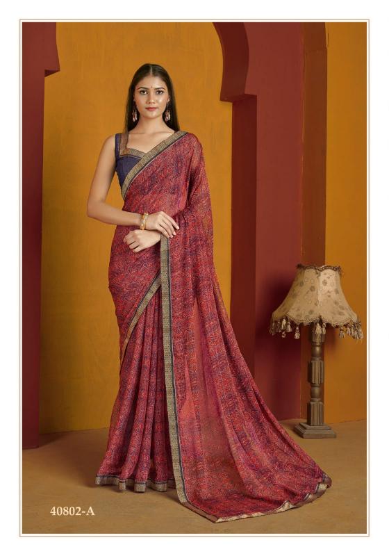 SIMAYAA VOL 32 BY RUCHI CHIFFON FASHIONABLE SAREE WHOLESALER