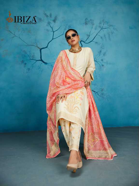 Ibiza Bosca Vol-10 Wholesale Pure Lawn Cotton With Handwork Salwar Suits