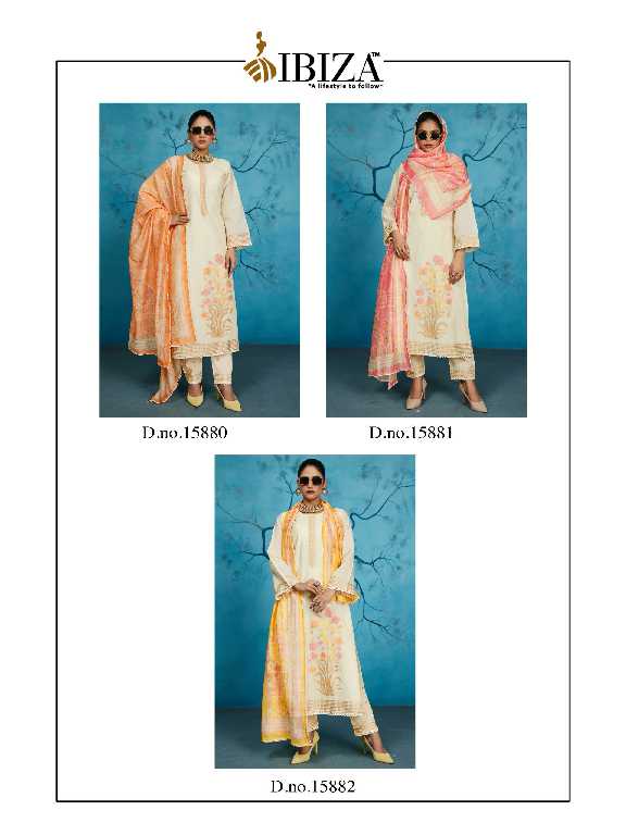 Ibiza Bosca Vol-10 Wholesale Pure Lawn Cotton With Handwork Salwar Suits