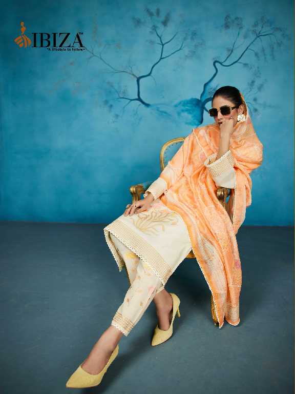 Ibiza Bosca Vol-10 Wholesale Pure Lawn Cotton With Handwork Salwar Suits