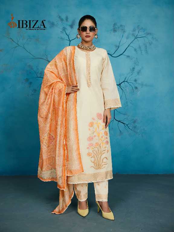 Ibiza Bosca Vol-10 Wholesale Pure Lawn Cotton With Handwork Salwar Suits