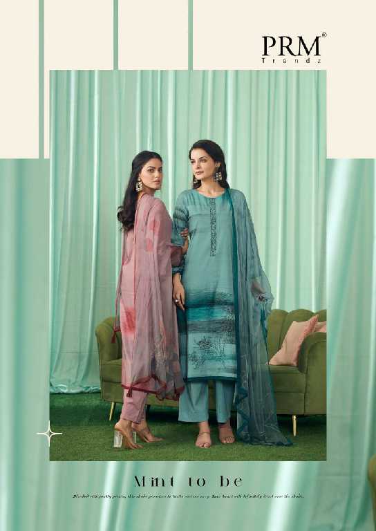 PRM Vanilla Wholesale Pure Cotton Linen With Embroidery Salwar Suits