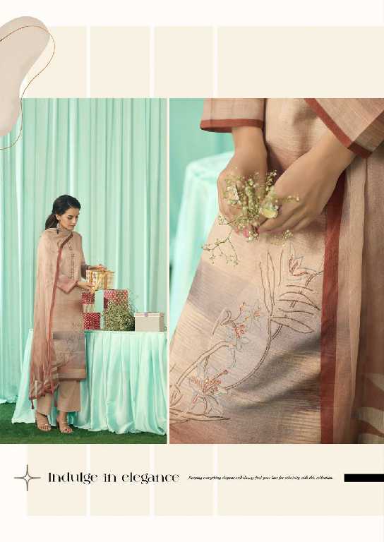 PRM Vanilla Wholesale Pure Cotton Linen With Embroidery Salwar Suits