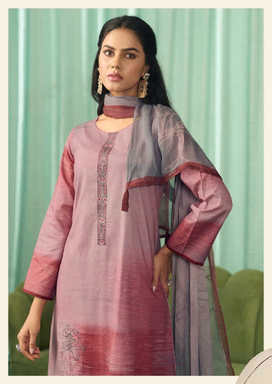 PRM Vanilla Wholesale Pure Cotton Linen With Embroidery Salwar Suits