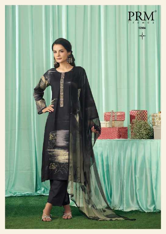 PRM Vanilla Wholesale Pure Cotton Linen With Embroidery Salwar Suits