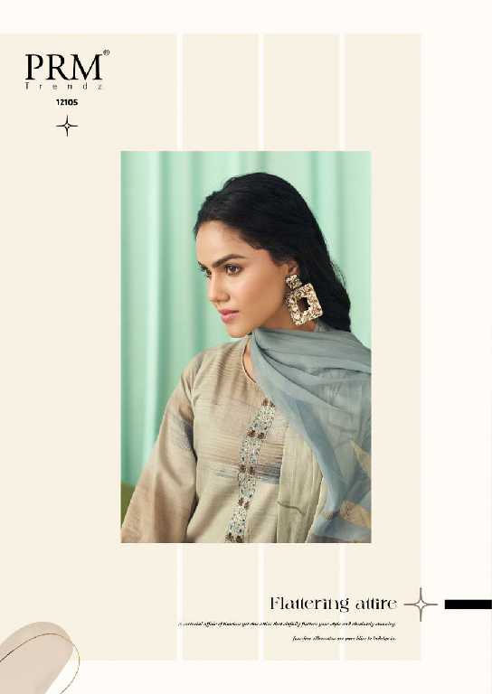 PRM Vanilla Wholesale Pure Cotton Linen With Embroidery Salwar Suits