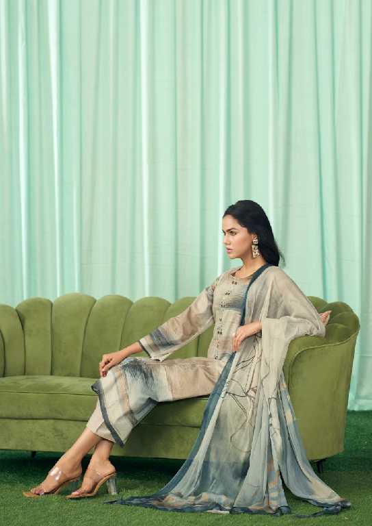 PRM Vanilla Wholesale Pure Cotton Linen With Embroidery Salwar Suits