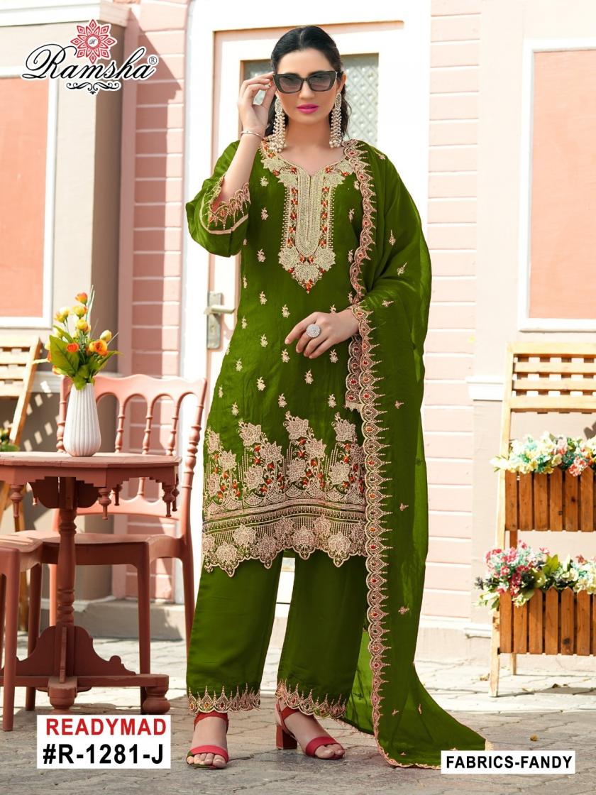 Ramsha R-1281 NX Wholesale Readymade Indian Pakistani Suits