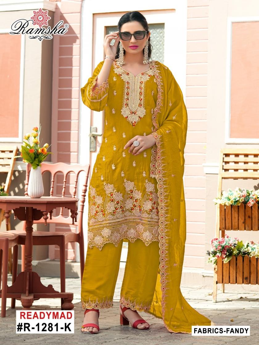 Ramsha R-1281 NX Wholesale Readymade Indian Pakistani Suits