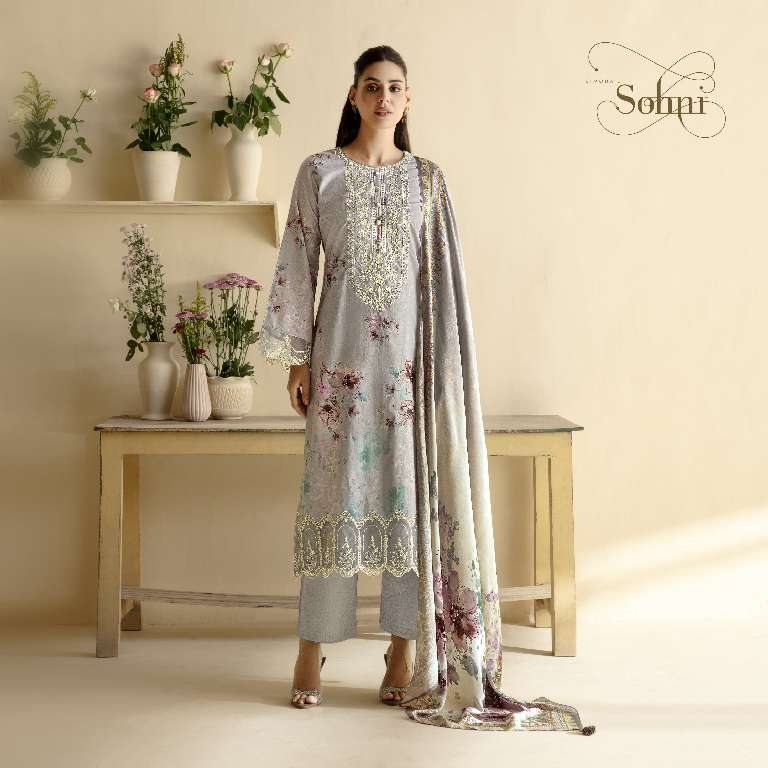 KIMORA SOHNI RARE VOL-21 WHOLESALE PURE LAWN WITH DIGITAL PRINT SUITS