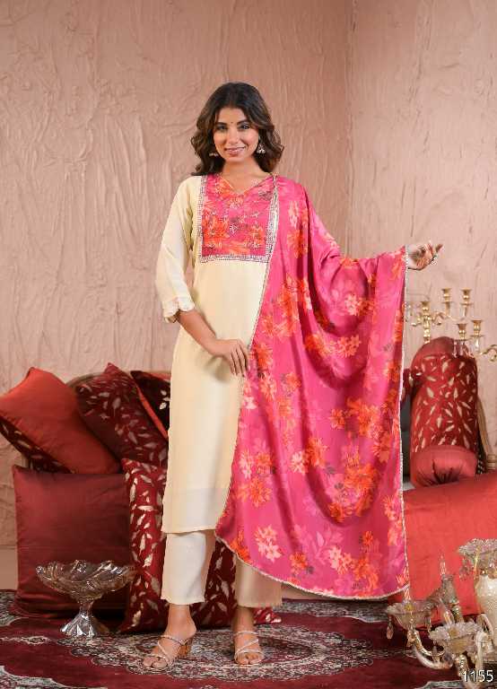 Tanisha Vol-21 Wholesale Readymade Kurti With Pant And Dupatta