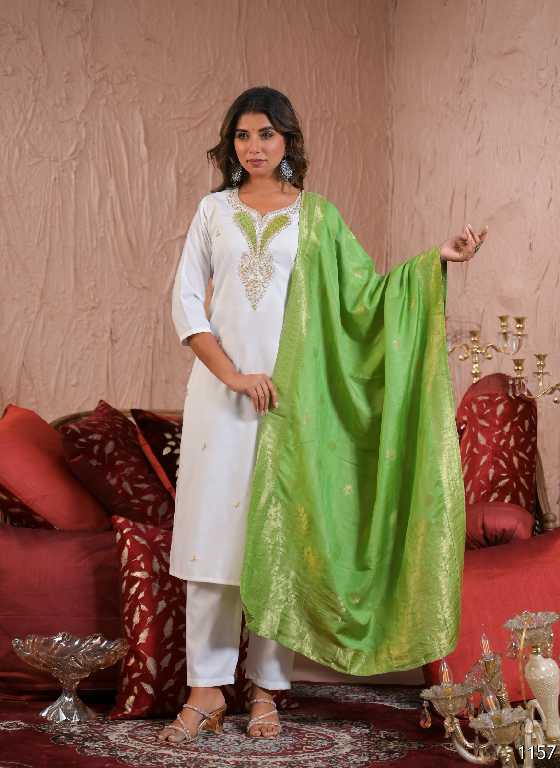 Tanisha Vol-21 Wholesale Readymade Kurti With Pant And Dupatta