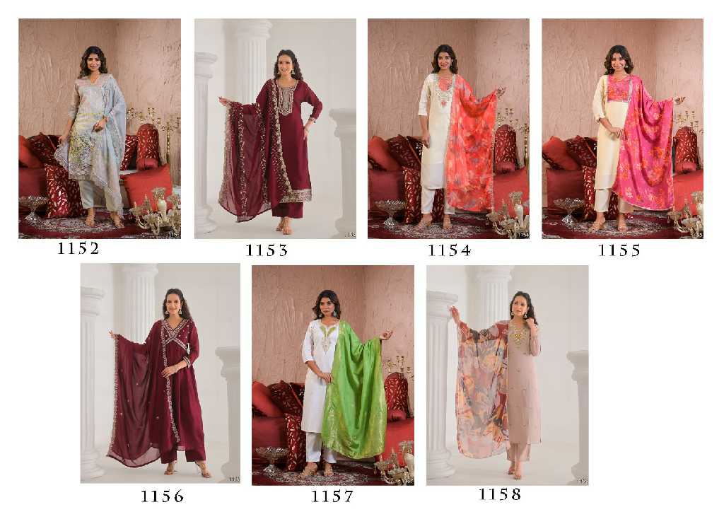 Tanisha Vol-21 Wholesale Readymade Kurti With Pant And Dupatta