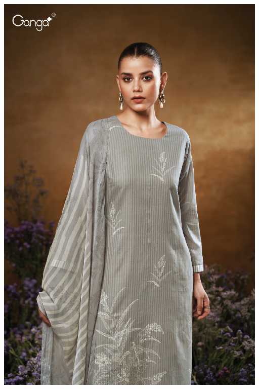 Ganga Jace S3547 Wholesale Premium Cotton With Hand Embroidery Salwar Suits