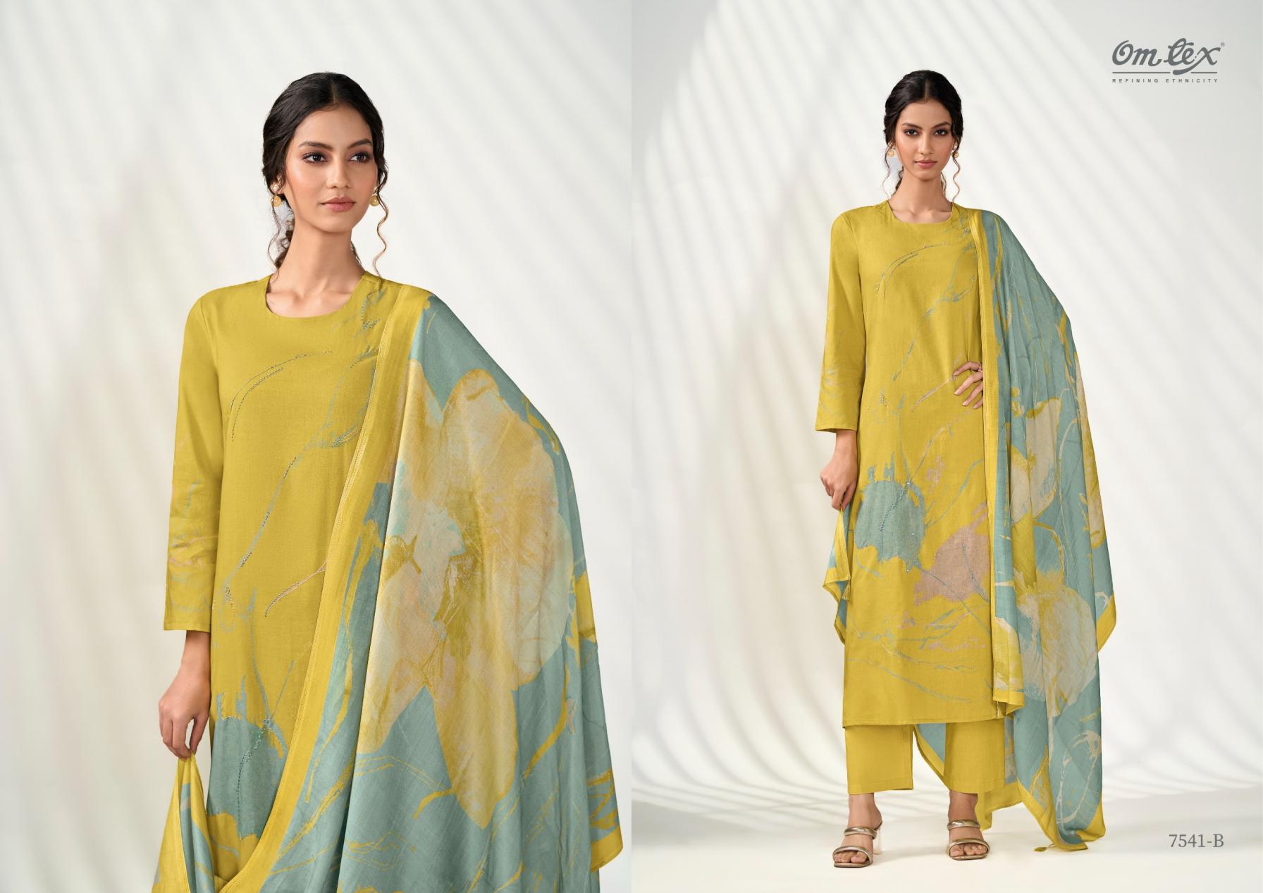 SIGNATURE STYLE BY OMTEX LAWN COTTON POPULAR DRESS MATERIAL