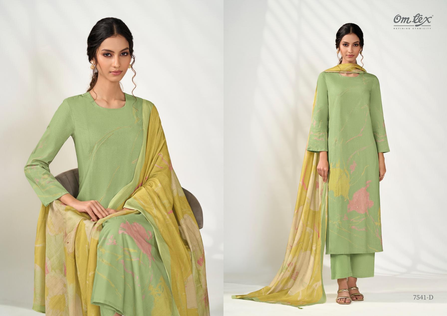 SIGNATURE STYLE BY OMTEX LAWN COTTON POPULAR DRESS MATERIAL
