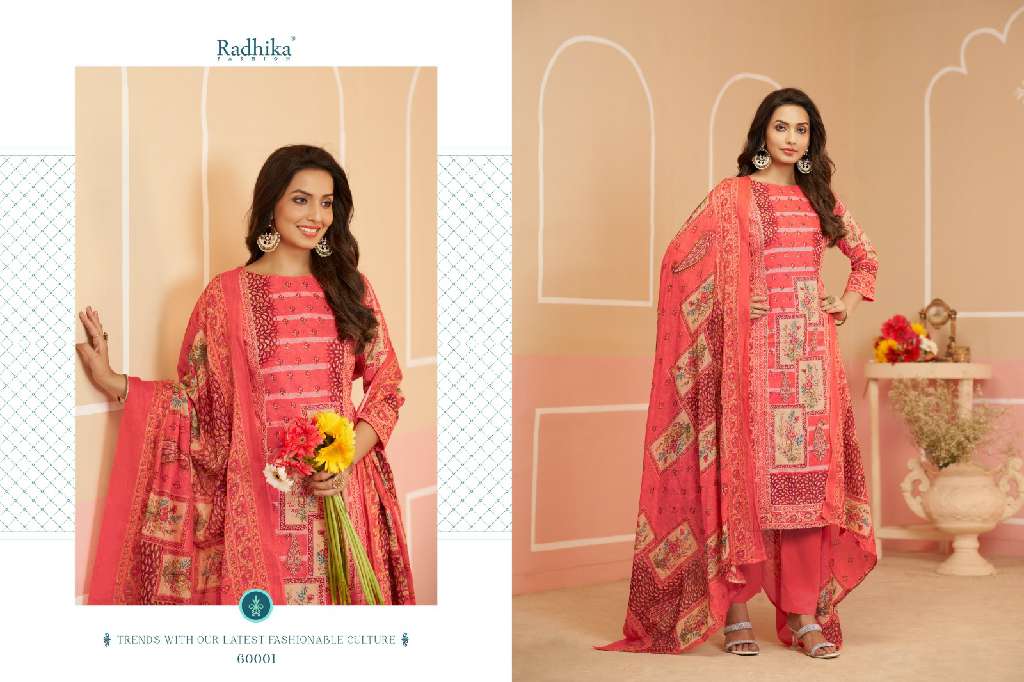 RADHIKA AZARA AVNEE VOL-2 WHOLESALE PURE LAWN COTTON DESIGNER SUITS