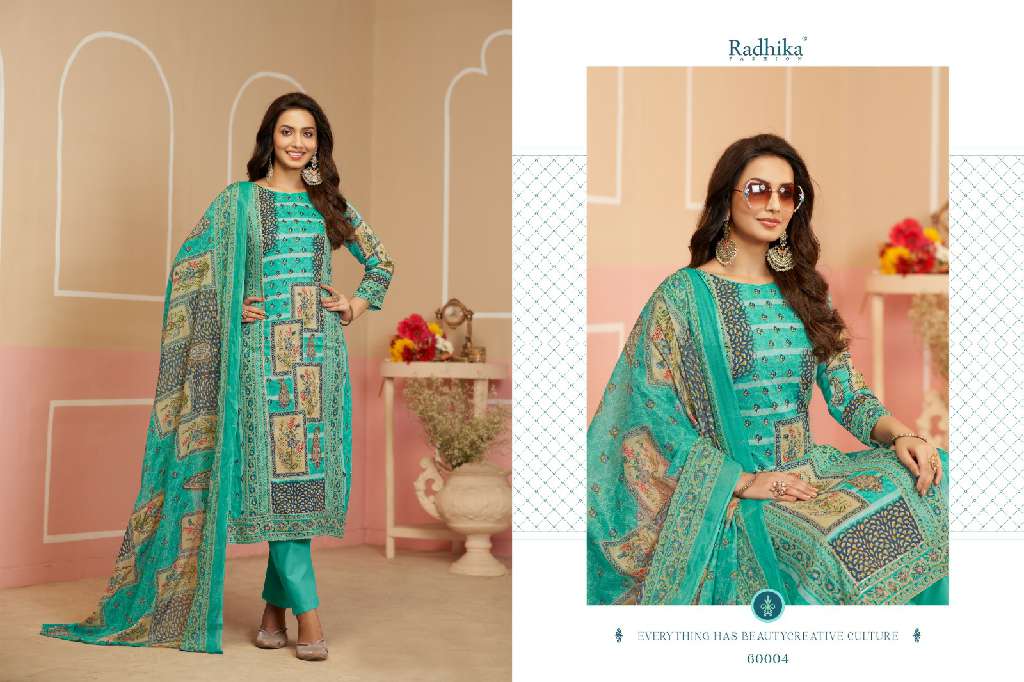RADHIKA AZARA AVNEE VOL-2 WHOLESALE PURE LAWN COTTON DESIGNER SUITS