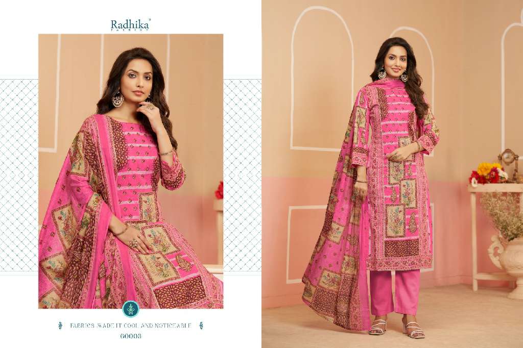 RADHIKA AZARA AVNEE VOL-2 WHOLESALE PURE LAWN COTTON DESIGNER SUITS